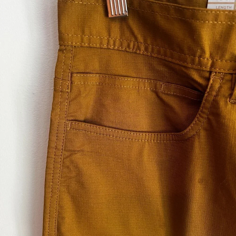 prAna Men's Double Peak Hiking Trail Short ANTIQUE BRONZE
